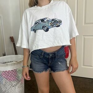 Brandy Melville (John galt) cropped t shirt, very good condition
